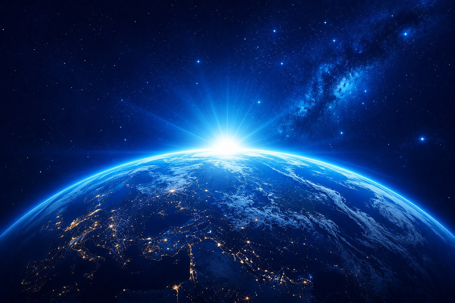 Earth from space - global vision